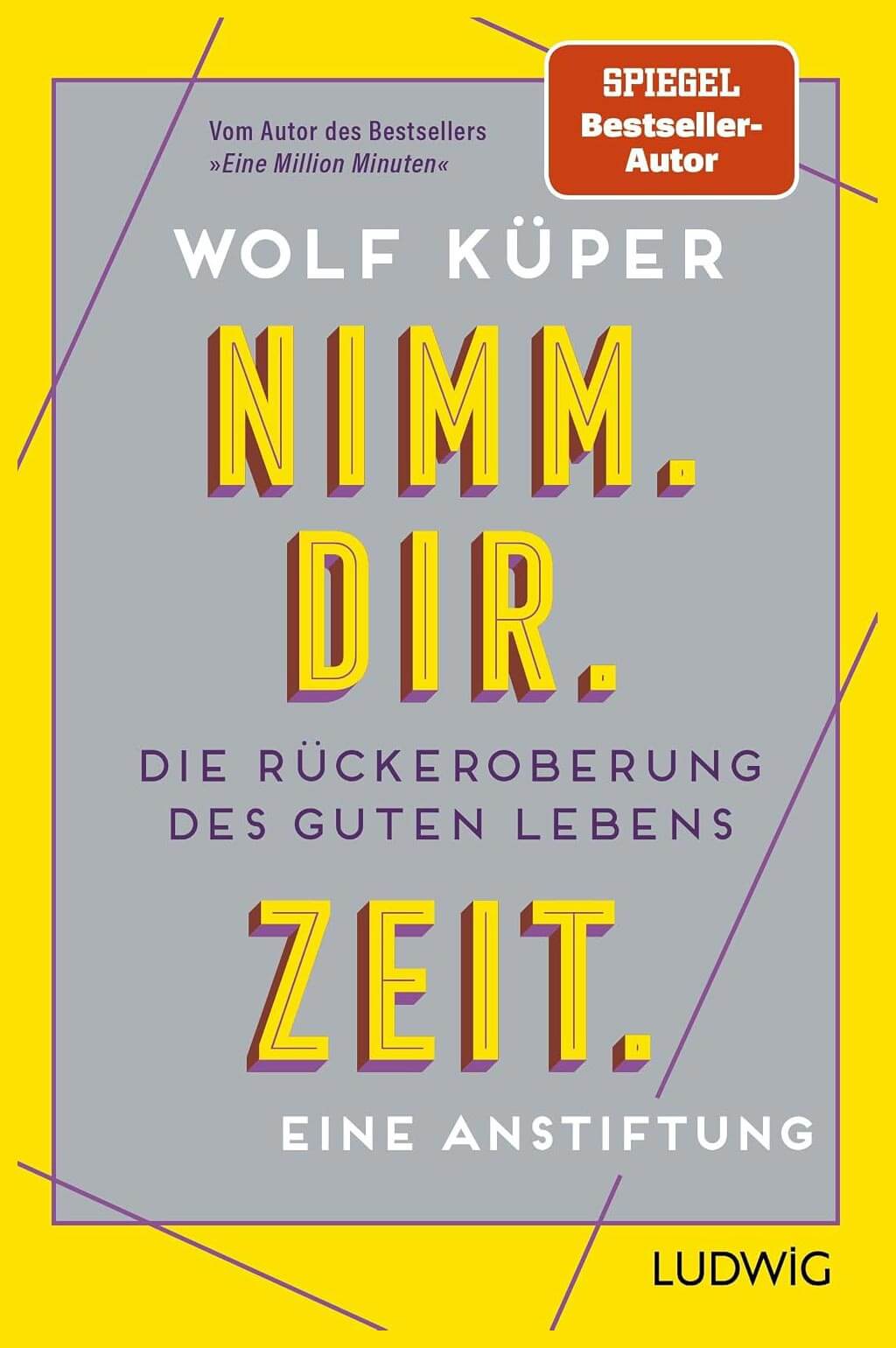 Buchcover: Nimm. Dir. Zeit.
