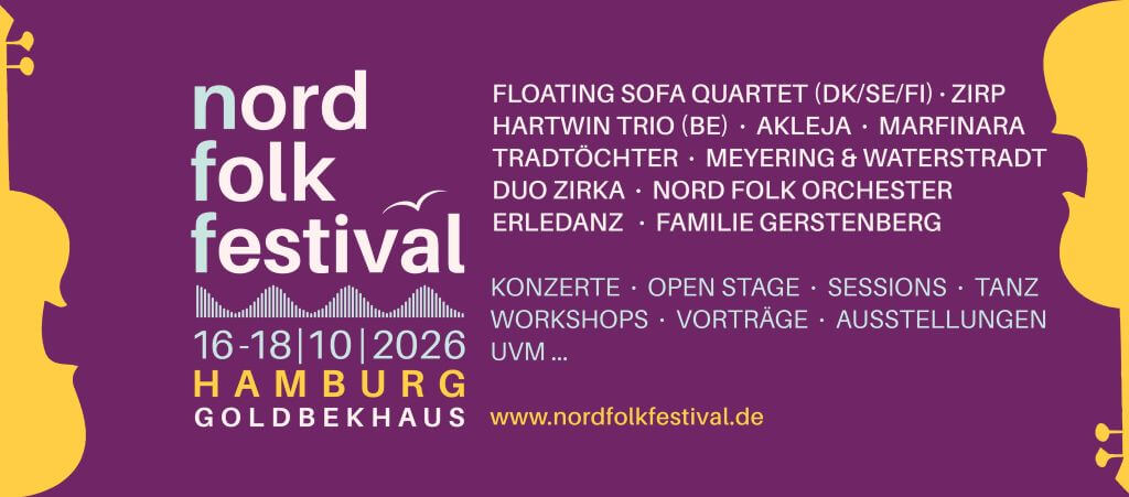 Online-Banner: Nord Folk Festival 2026
